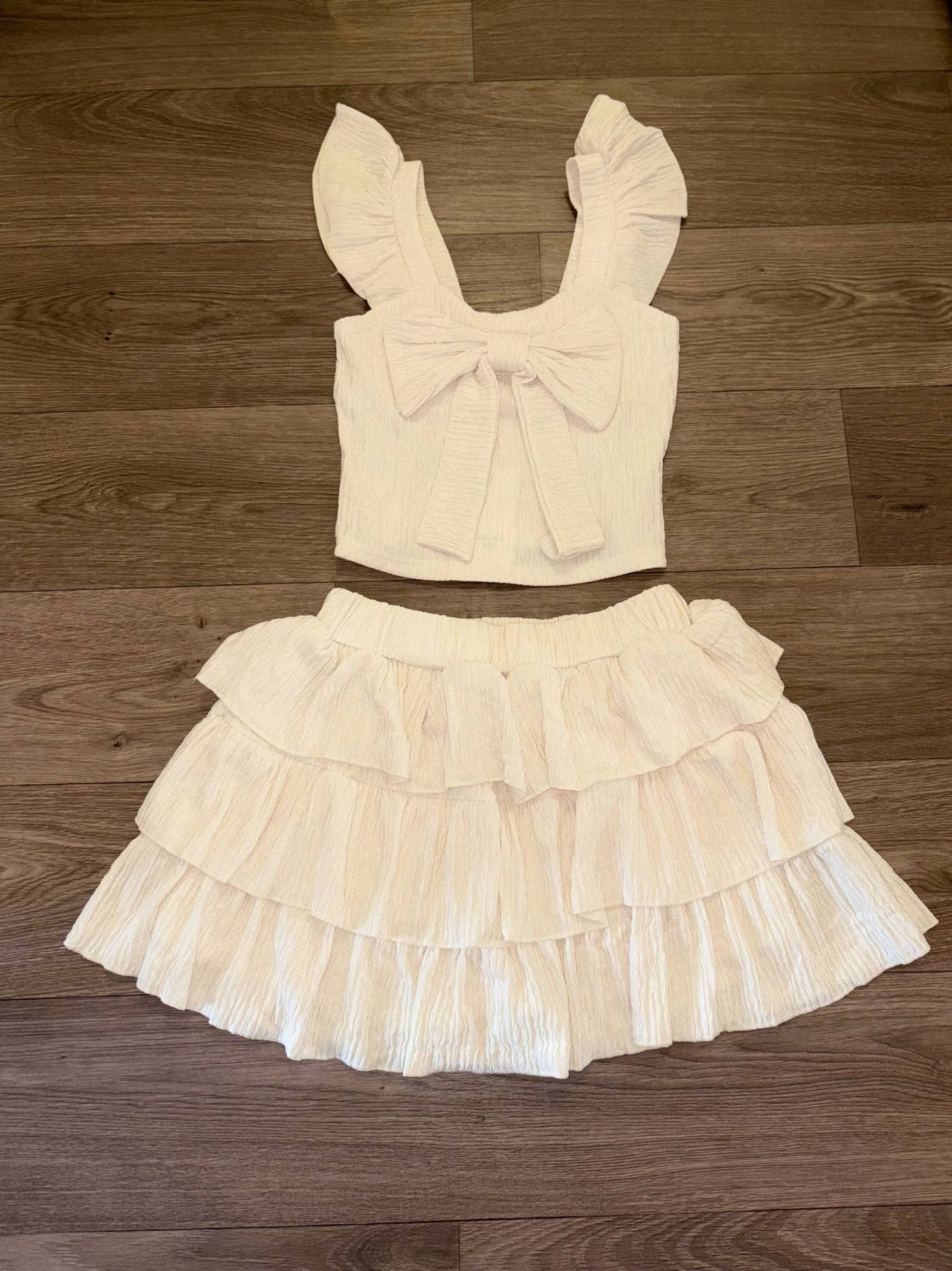 Bow skort set