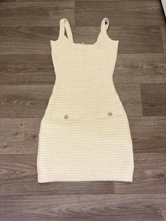 Gold button dresses