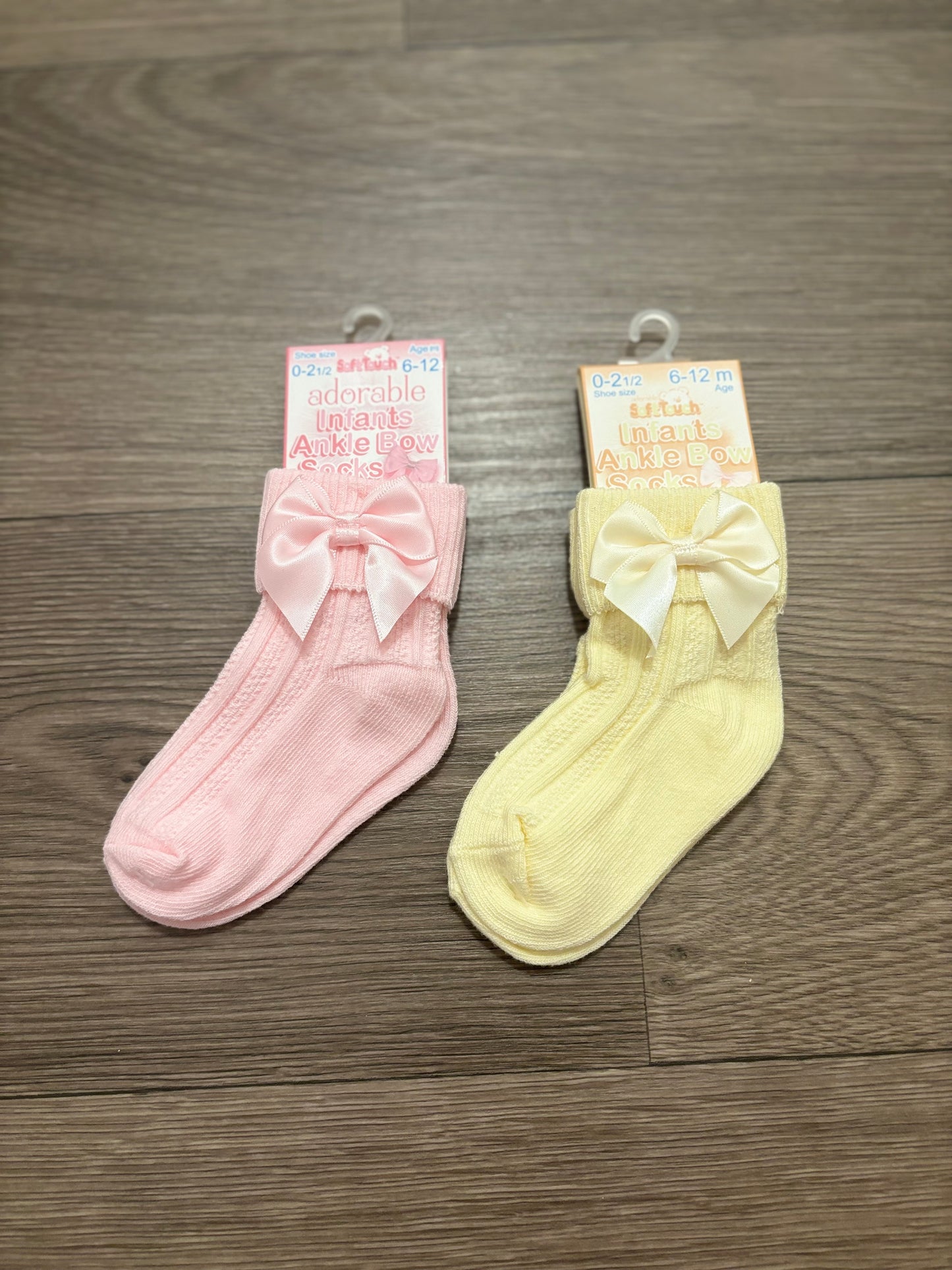 Baby girls ankle bow socks