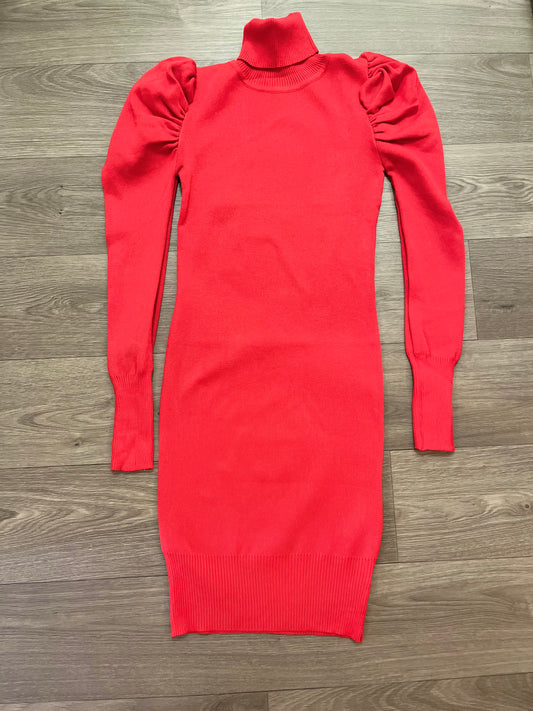 ‘Kacie’ puff sleeve dress