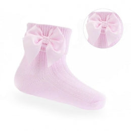 Baby girls ankle bow socks