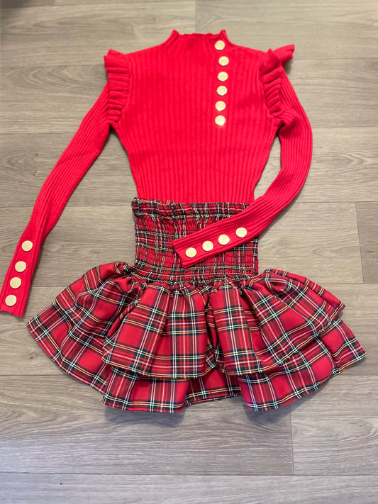 Tartan skirt